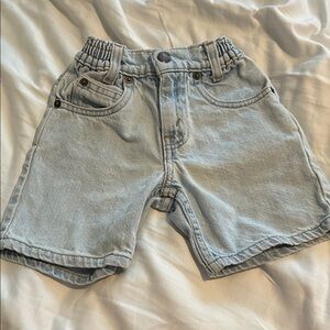 Vintage orange tab Levi’s Light Blue Kids Denim Shorts